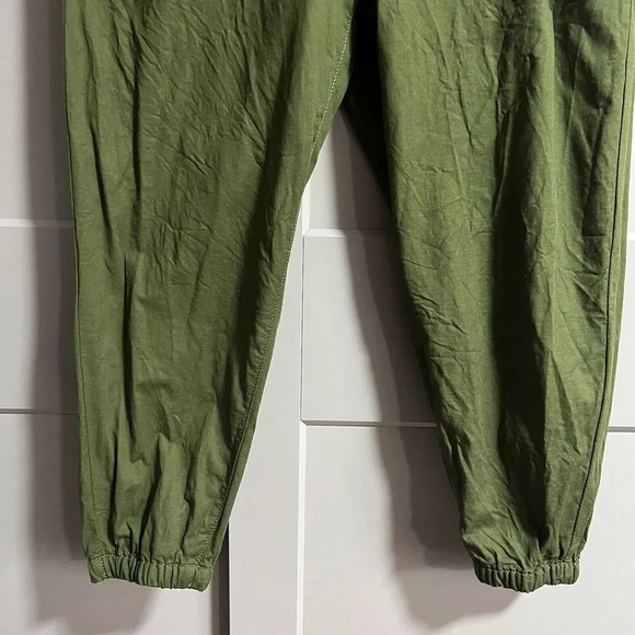 Levi's Womens Off Duty Joggers Elastic Waist Pants Green Size Large - Picture 4 of 6